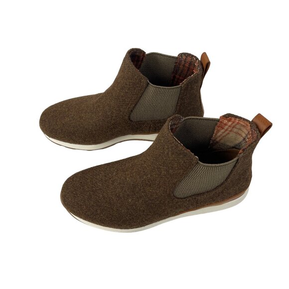 B.O.C. Kara Brown Wool Combo Fabric Womens Slip-On Boots Size 6 M Comfort Casual - Picture 5 of 5